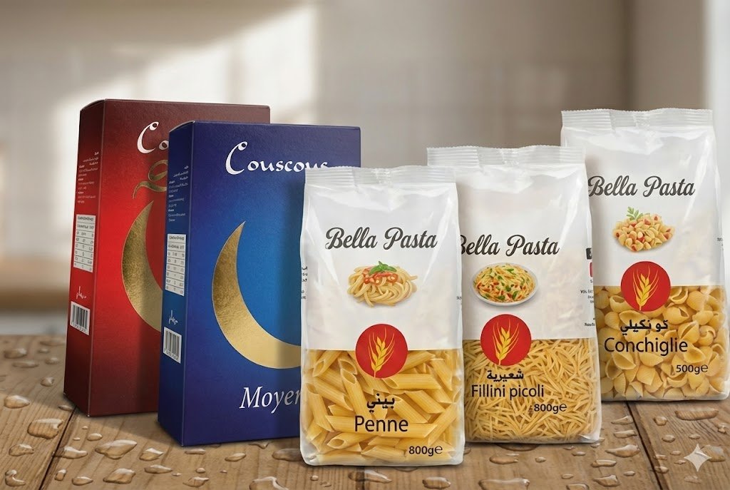 كتالوج منتجات العجائن والكسكسي